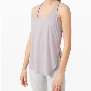 Lululemon Iced Iris Twist Around 2-in-1 Tank, size 8